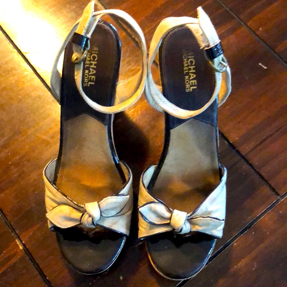 Michael Michael Kors Wooden Wedges